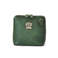 Pratesi Bag Volterra in genuine Italian leather - Vegetable Tanned Italian Leather Emerald