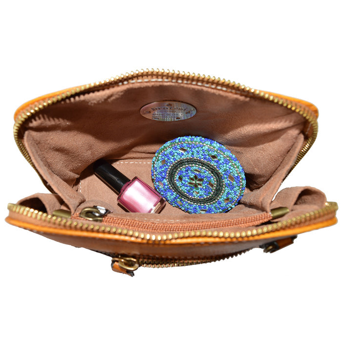 Pratesi Bag Volterra in genuine Italian leather - Vegetable Tanned Italian Leather Grey