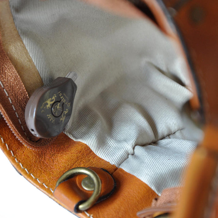 Pratesi Bagnone Lady Bag in vegetable-dyed leather - Emerald