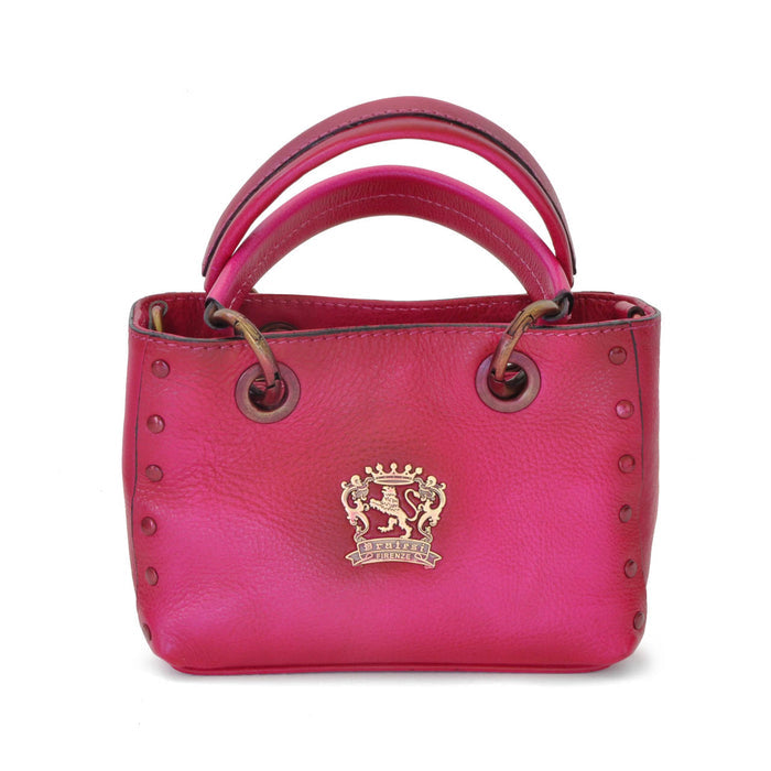 Pratesi Bagnone Lady Bag in vegetable-dyed leather - Fuchsia