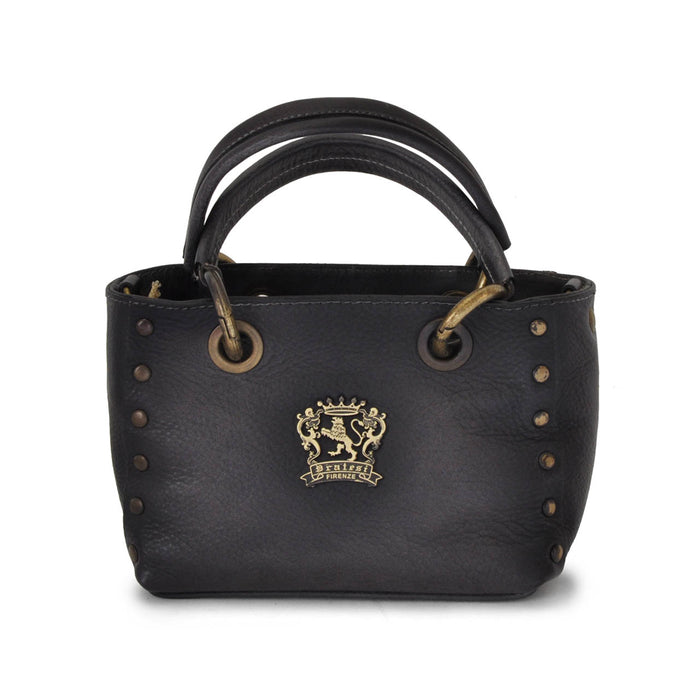 Pratesi Bagnone Lady Bag in vegetable-dyed leather - Grey