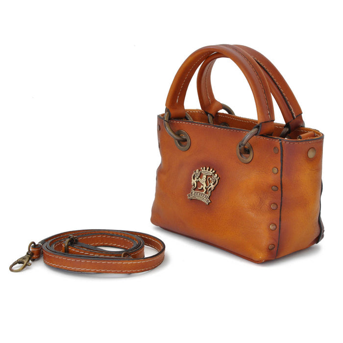 Pratesi Bagnone Lady Bag in vegetable-dyed leather - Grey