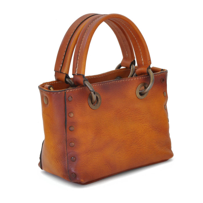 Pratesi Bagnone Lady Bag in vegetable-dyed leather - Grey