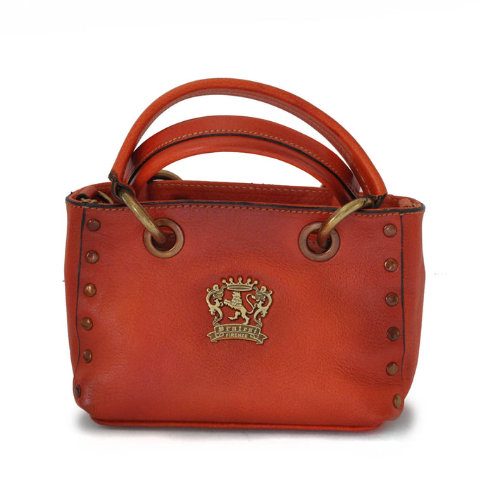 Pratesi Bagnone Lady Bag in vegetable-dyed leather - Orange