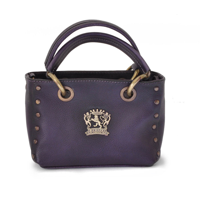 Pratesi Bagnone Lady Bag in vegetable-dyed leather - Violet