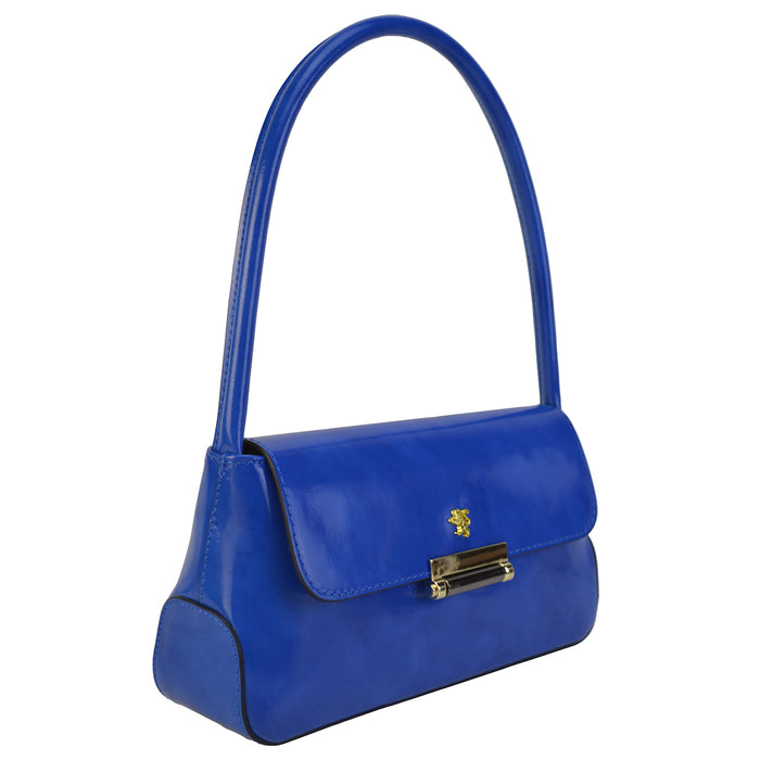 Pratesi Barchetta R290 Lady Bag in genuine leather - Brunelleschi Violet