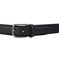 Pratesi Belt 105cm in Vegetable-Dyed Leather - Black