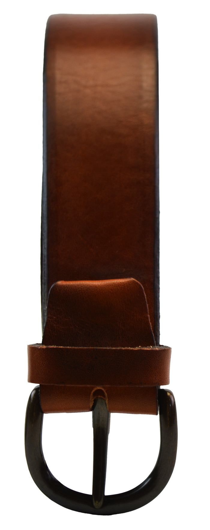 Pratesi Belt B005 in Vegetable-Dyed Leather - Brown