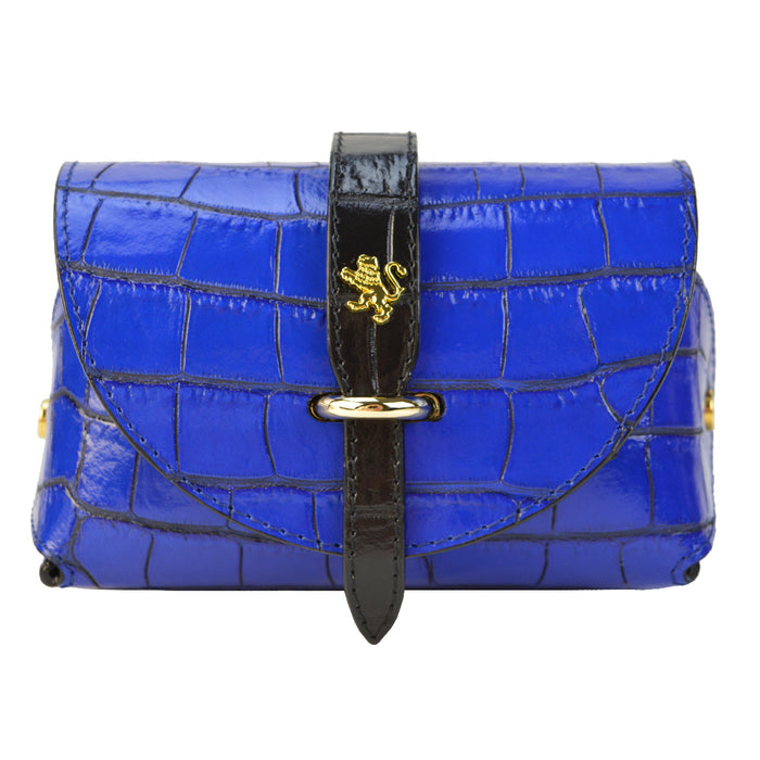 Pratesi Buonconvento Cross Body Bag K331 - Buonconvento K331 Electric Blue