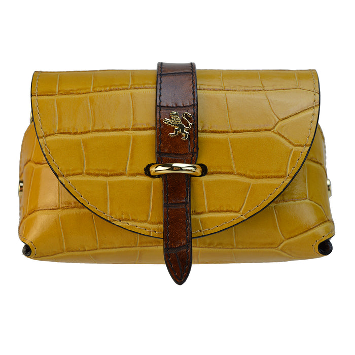 Pratesi Buonconvento Cross Body Bag K331 - King Mustard