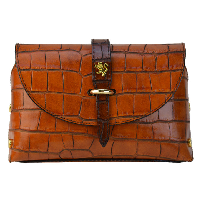 Pratesi Buonconvento Cross Body Bag K331/G - King Cognac