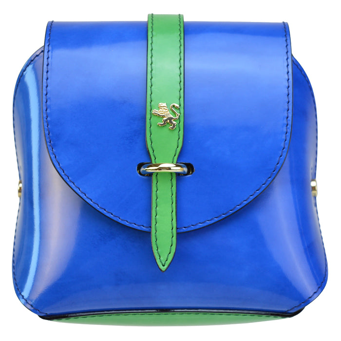Pratesi Buonconvento R331/L in Genuine Leather - Brunelleschi Elecric Blue