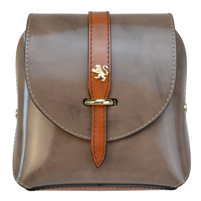 Pratesi Buonconvento R331/L in Genuine Leather - Brunelleschi Elecric Blue