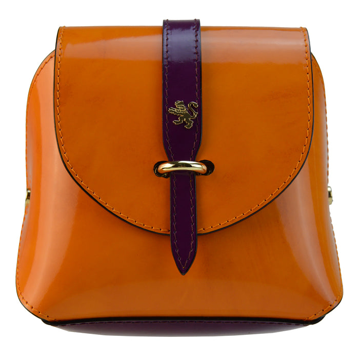 Pratesi Buonconvento R331/L in Genuine Leather - Brunelleschi Orange