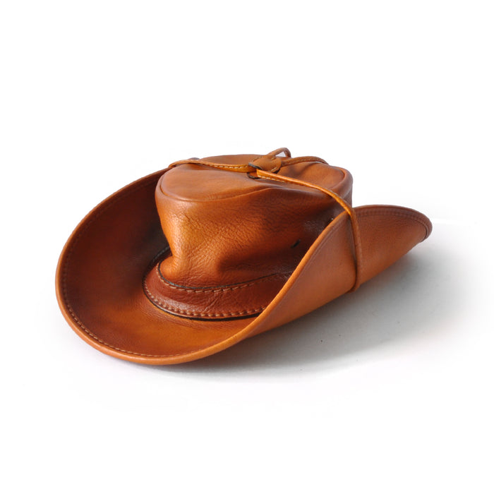 Pratesi Cagliostro Hat 61 cm in genuine Italian leather