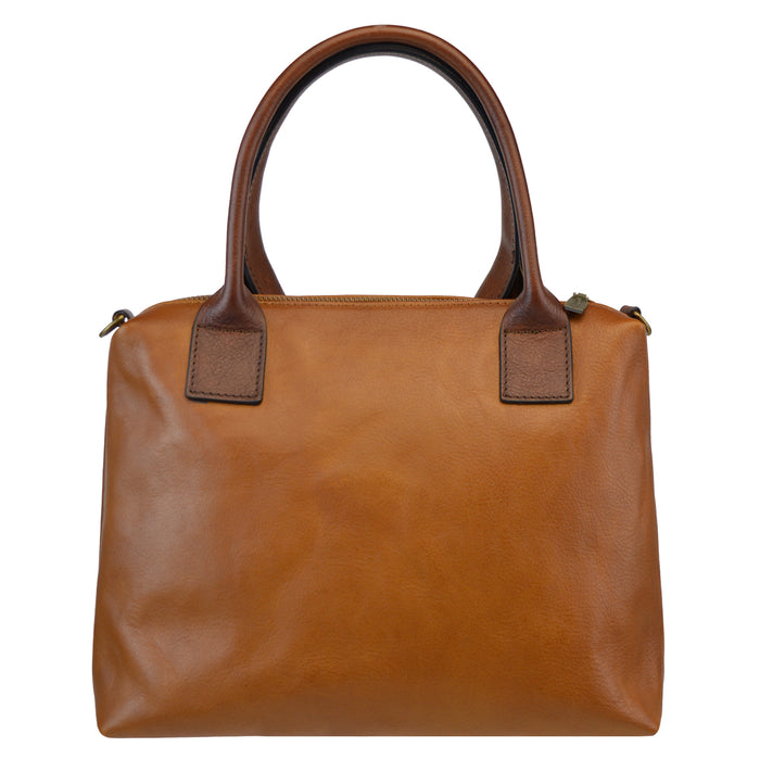 Pratesi Camicia Handbag in Vegetable-Dyed Italian Leather
