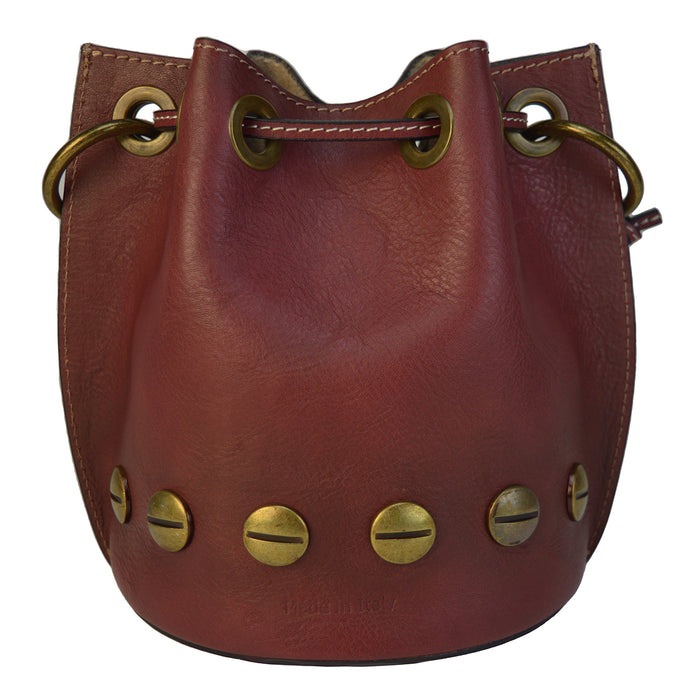 Pratesi Campagnatico backet bag B495 - Emerald