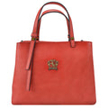 Pratesi Camperiti Ladies Handbag in Genuine Italian Vegetable Dyed Leather - Pink