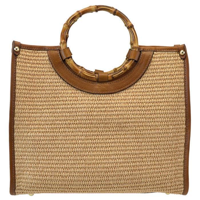 Pratesi Cancelli Summer Hand Bag - Summer Brown