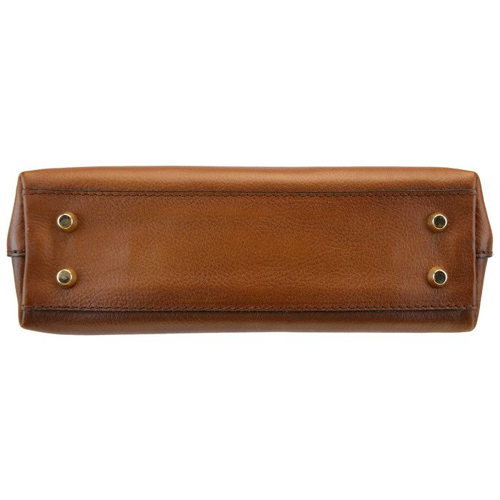 Pratesi Candeli Handbag B565 in genuine full-grain leather - LQE