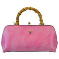Pratesi Candeli Handbag R565 in genuine leather - Brunelleschi Fuchsia - LQE