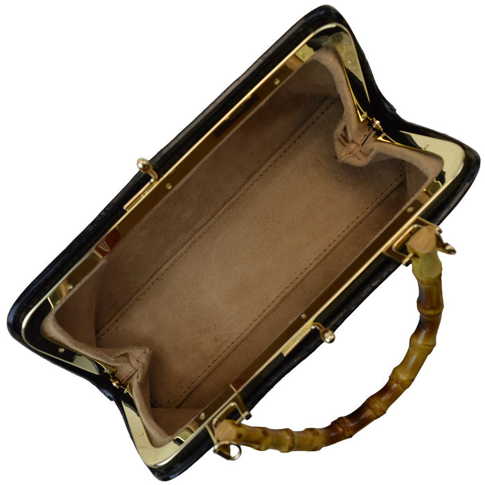 Pratesi Candeli Handbag V565 in patent calfskin - LQE