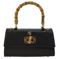 Pratesi Castalia B298/20 Lady Bag in genuine leather - Black