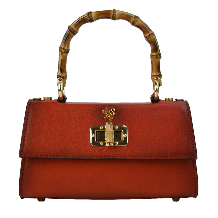 Pratesi Castalia B298/20 Lady Bag in genuine leather - Cherry