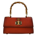 Pratesi Castalia B298/20 Lady Bag in genuine leather - Cherry
