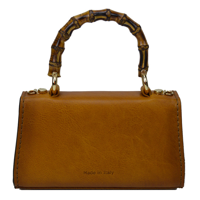 Pratesi Castalia B298/20 Lady Bag in genuine leather - Cherry