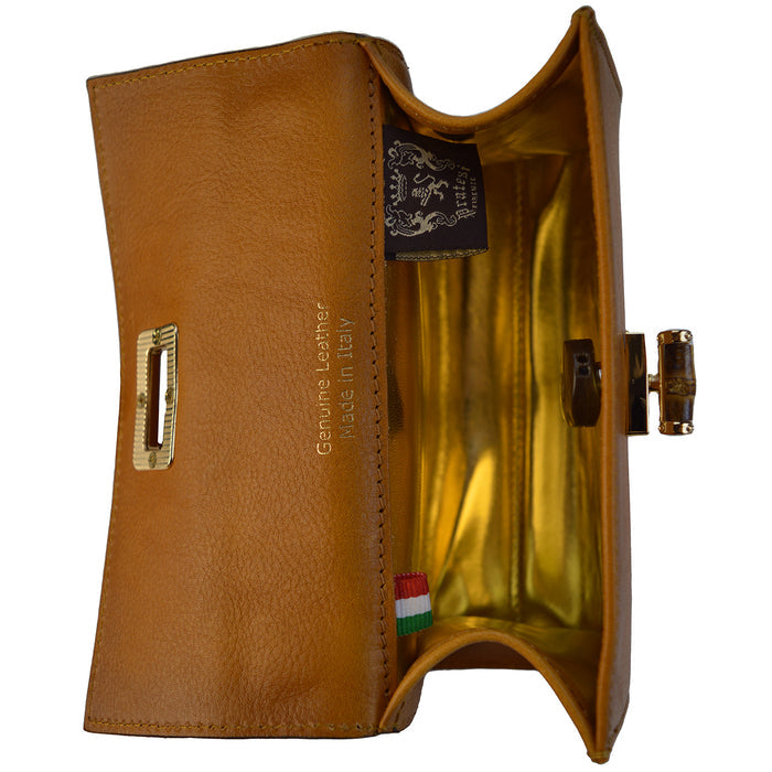 Pratesi Castalia B298/20 Lady Bag in genuine leather - Chianti