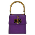 Pratesi Castalia B298/22 Lady Bag in genuine leather - Violet