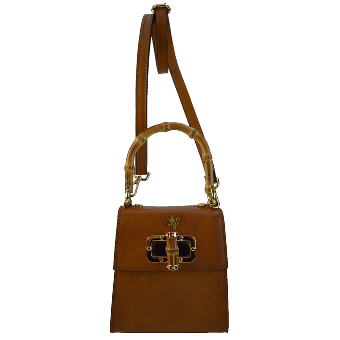 Pratesi Castalia B298/22 Lady Bag in genuine leather - Violet