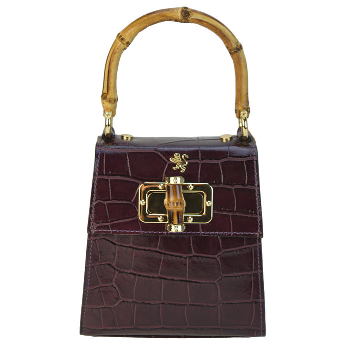 Pratesi Castalia K298/22 Lady Bag in genuine leather - King Chianti
