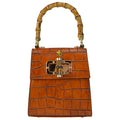 Pratesi Castalia K298/22 Lady Bag in genuine leather - King Cognac