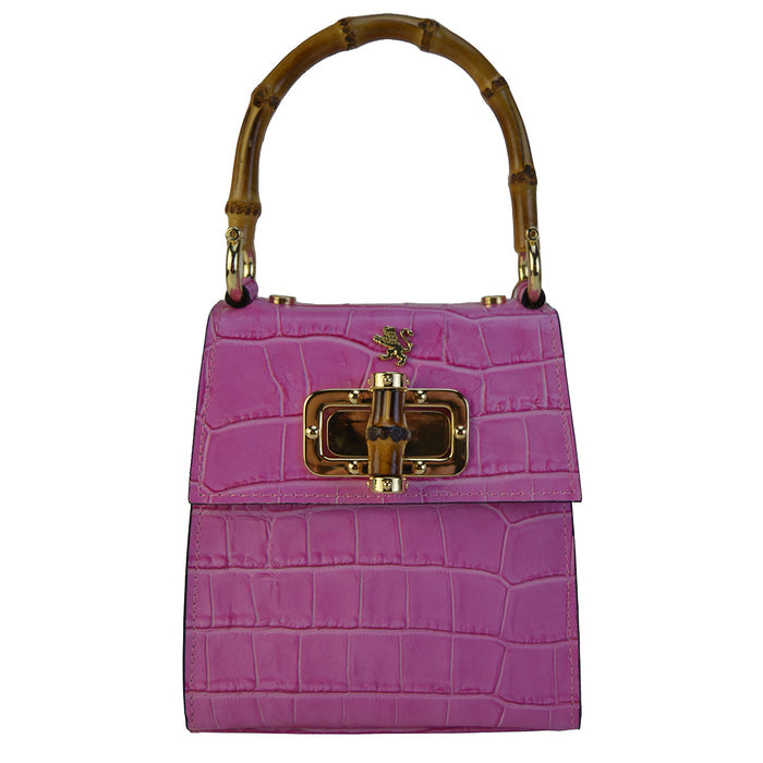 Pratesi Castalia K298/22 Lady Bag in genuine leather - King Pink