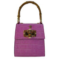 Pratesi Castalia K298/22 Lady Bag in genuine leather - King Pink