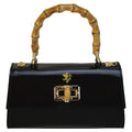 Pratesi Castalia Lady Bag in genuine Italian leather - Brunelleschi Leather Black