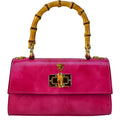 Pratesi Castalia Lady Bag in genuine Italian leather - Brunelleschi Leather Fuxia