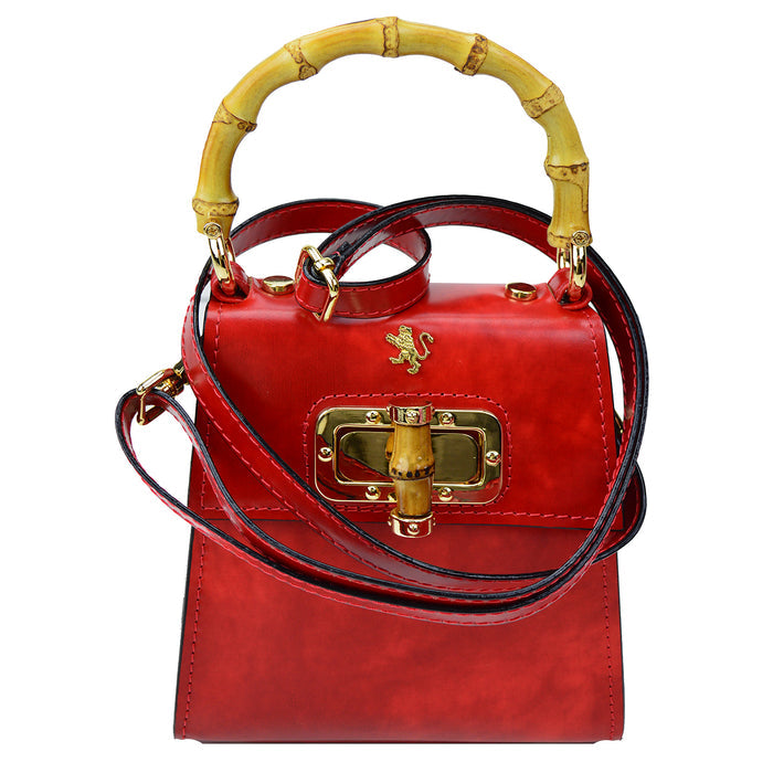 Pratesi Castalia Lady Bag in genuine Italian leather - Brunelleschi Leather White