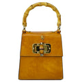 Pratesi Castalia Lady Bag in genuine Italian leather - Castalia Mustard