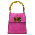 Pratesi Castalia Lady Bag in genuine Italian leather - Castalia Pink