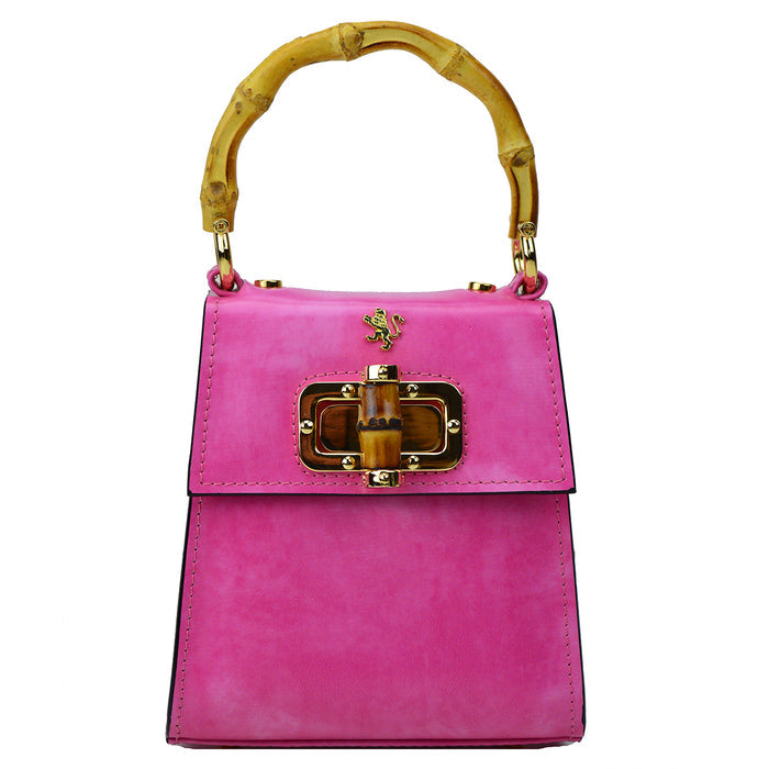 Pratesi Castalia Lady Bag in genuine Italian leather - Castalia Pink