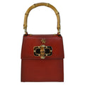 Pratesi Castalia Lady Bag in genuine Italian leather - Vegetable Tanned Italian Leather Cherry