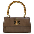 Pratesi Castalia R298/20 Lady Bag in genuine leather - Brunelleschi Grey