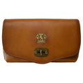 Pratesi Castel Del Piano Clutche in genuine Italian leather