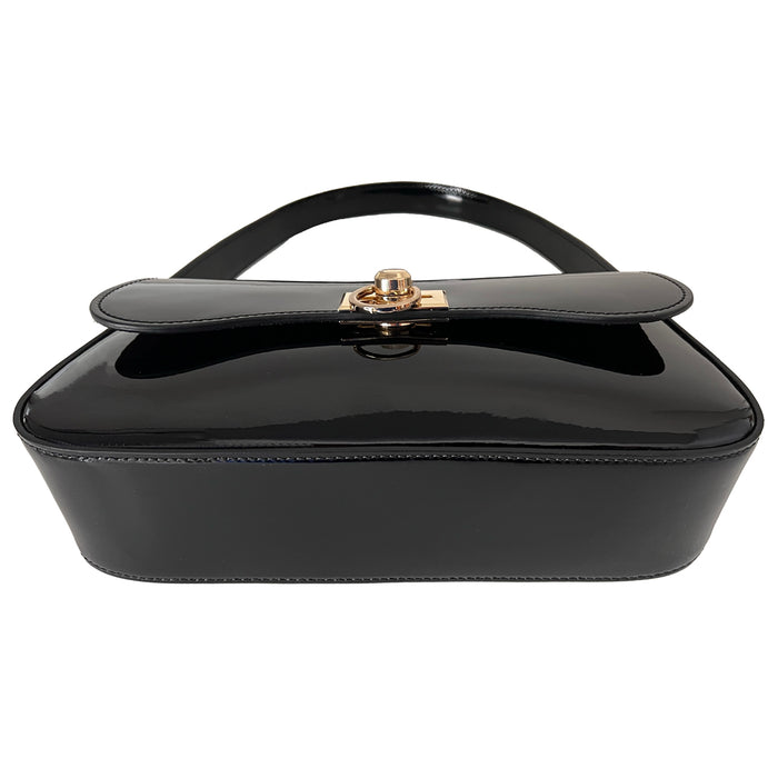 Pratesi Castellina Italian Handbag in Patent Leather