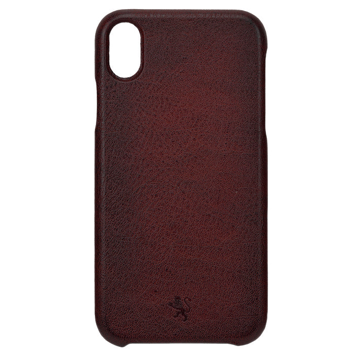 Pratesi Cover iPhone XR B077 Perfect Size - Chianti