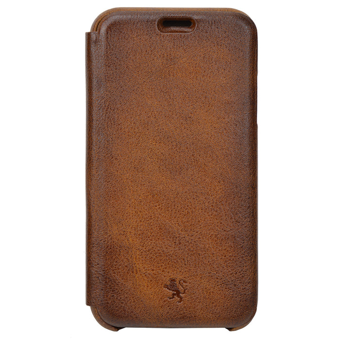 Pratesi Cover iPhone XR B078 Perfect Size - Brown