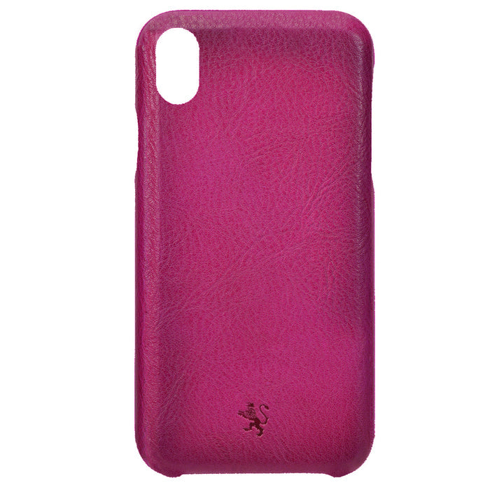 Pratesi Cover iPhone XS B077 Perfect Size - Fuchsia